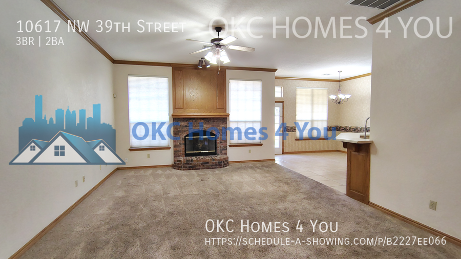 Beautiful 3 Bed + Office Home in Yukon off Route 66! property image