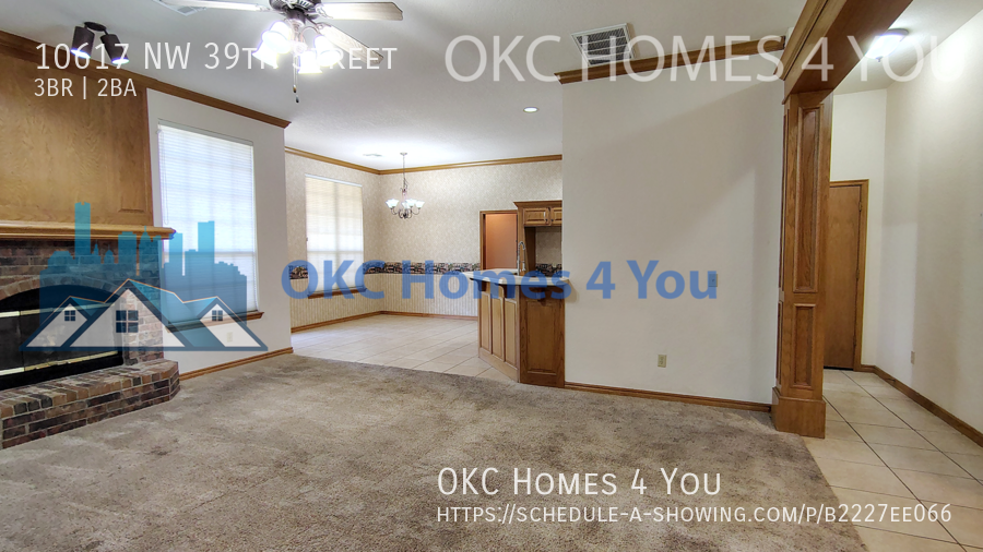 Beautiful 3 Bed + Office Home in Yukon off Route 66! property image