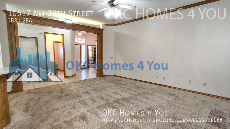 Beautiful 3 Bed + Office Home in Yukon off Route 66! property image