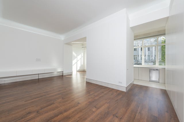 the interior of a vacant apartment